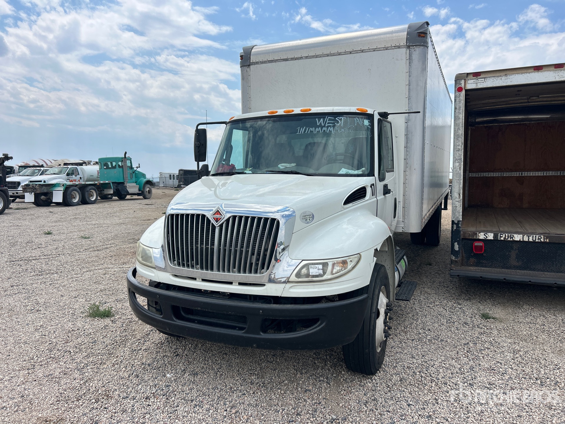 2017 International 4300 4x2 Van Truck (Inoperable)