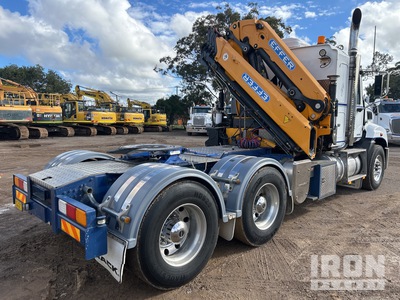 2015 Mack Granite 6x4 Truck Tractor w/Crane