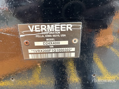 2016 Vermeer D24X40III Wiertnica kierunkowa