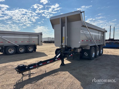 2024 Cross Country 21 ft Tri/A Pup Dump Trailer (Unused)