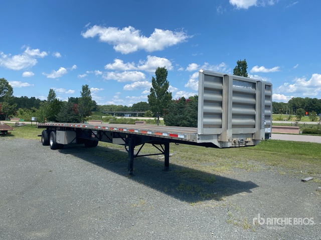 2012 Transcraft Eagle II 53 ft T/A Flatbed Trailer