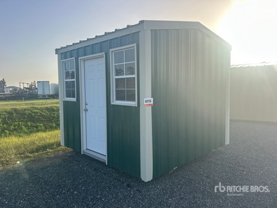 10 ft x 10 ft Storage Abri (Unused) - Fits 2 windows, door