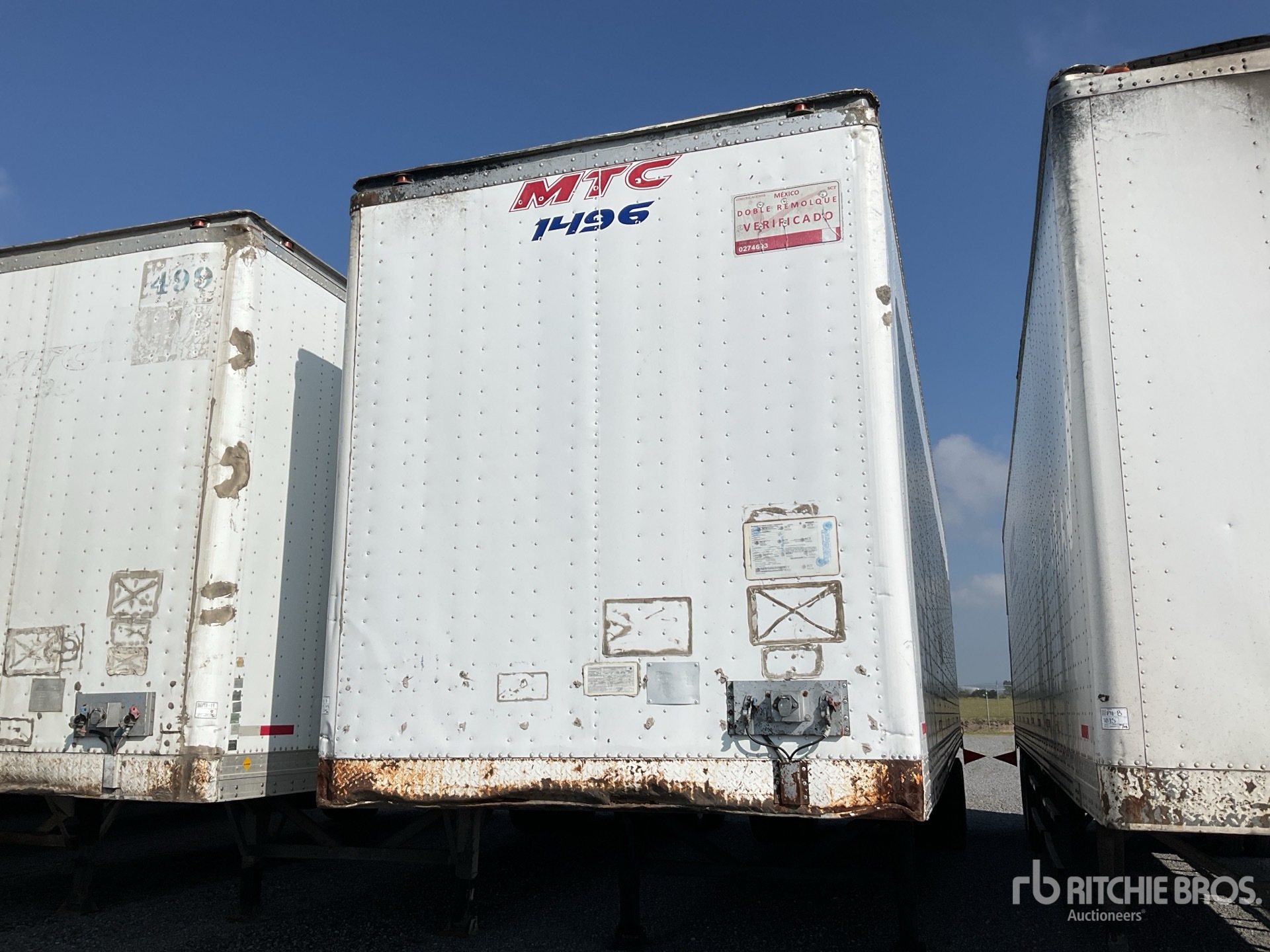 2017 Atro 40 ft x 102 in T/A Caja Seca / Van Trailer