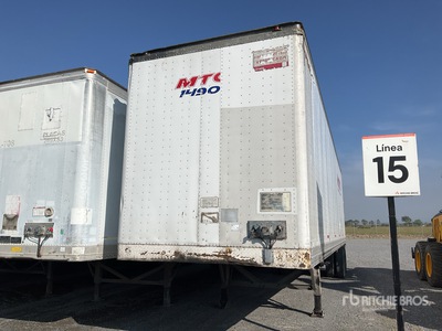 2017 CARROCERIAS ATRO 40 ft x 102 in T/A Caja Seca / Van Trailer