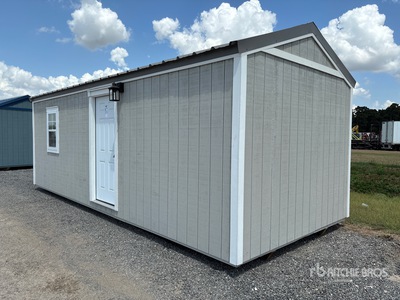 Skid-Mounted 10 Ft x 24Ft Office Building Mobile Office (Unused)