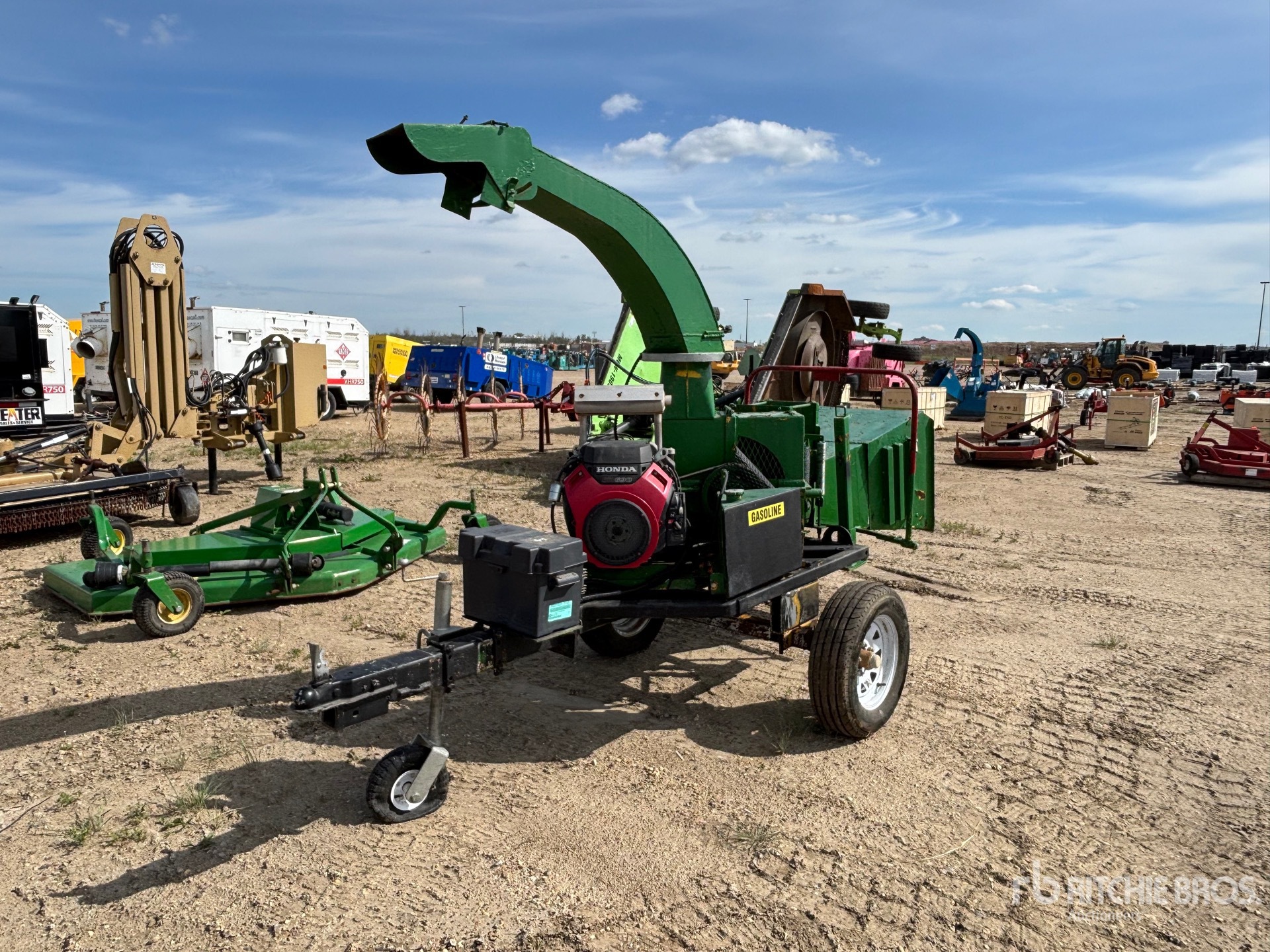 Tow-Behind Wood Chipper