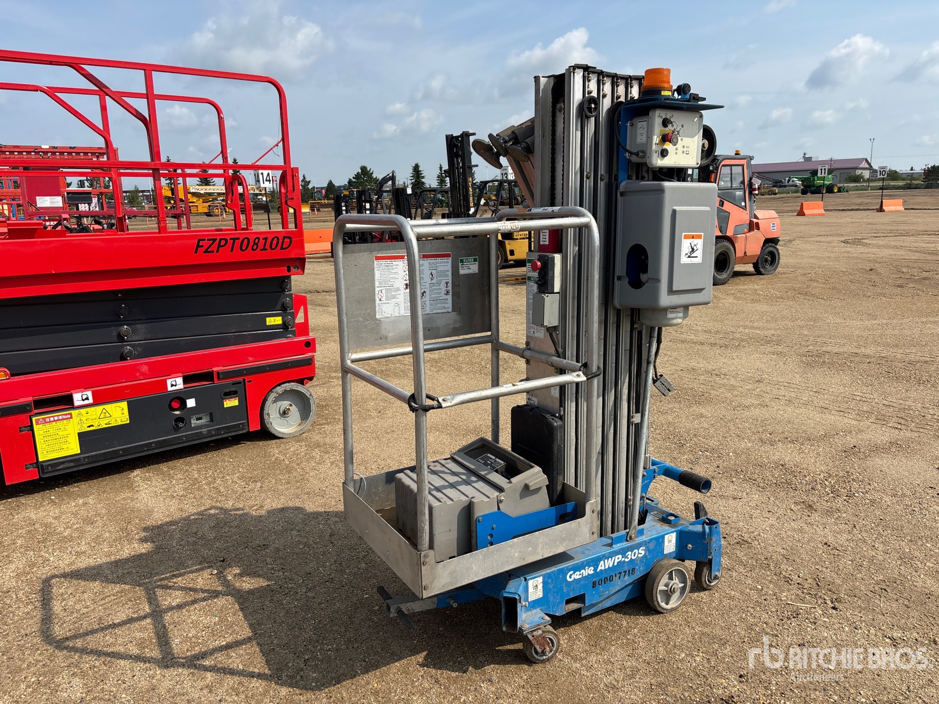2014 Genie AWP 30S Vertical Mast Lift