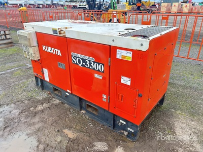 Kubota SQ-3300 30 kVA Skid-Mounted Zestaw prądotwórczy