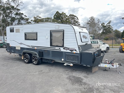 2016 JB Caravans Dirt Roader 20 ft T/A Remorque récréative