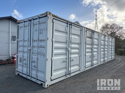 2026 40 ft High Cube Multi-Door Contenedor de almacenamiento