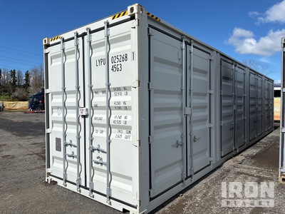 2026 40 ft Multi-Door High Cube Lagercontainer (Unused)