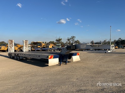 2022 MTE 4 Rows of 4 Hydraulic Widening Lowboy Trailer