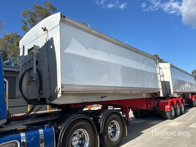 2016 Tefco 6.7 m Tri/A B-Double Lead kiep aanhangwagen