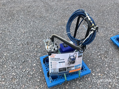 2026 BZCQ WT6 Walk-Behind Electric Pulverizador de Pintura (Sin Usar) / Diaphragm Airless Sprayer (Unused)