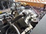 Engine with Air Compressor