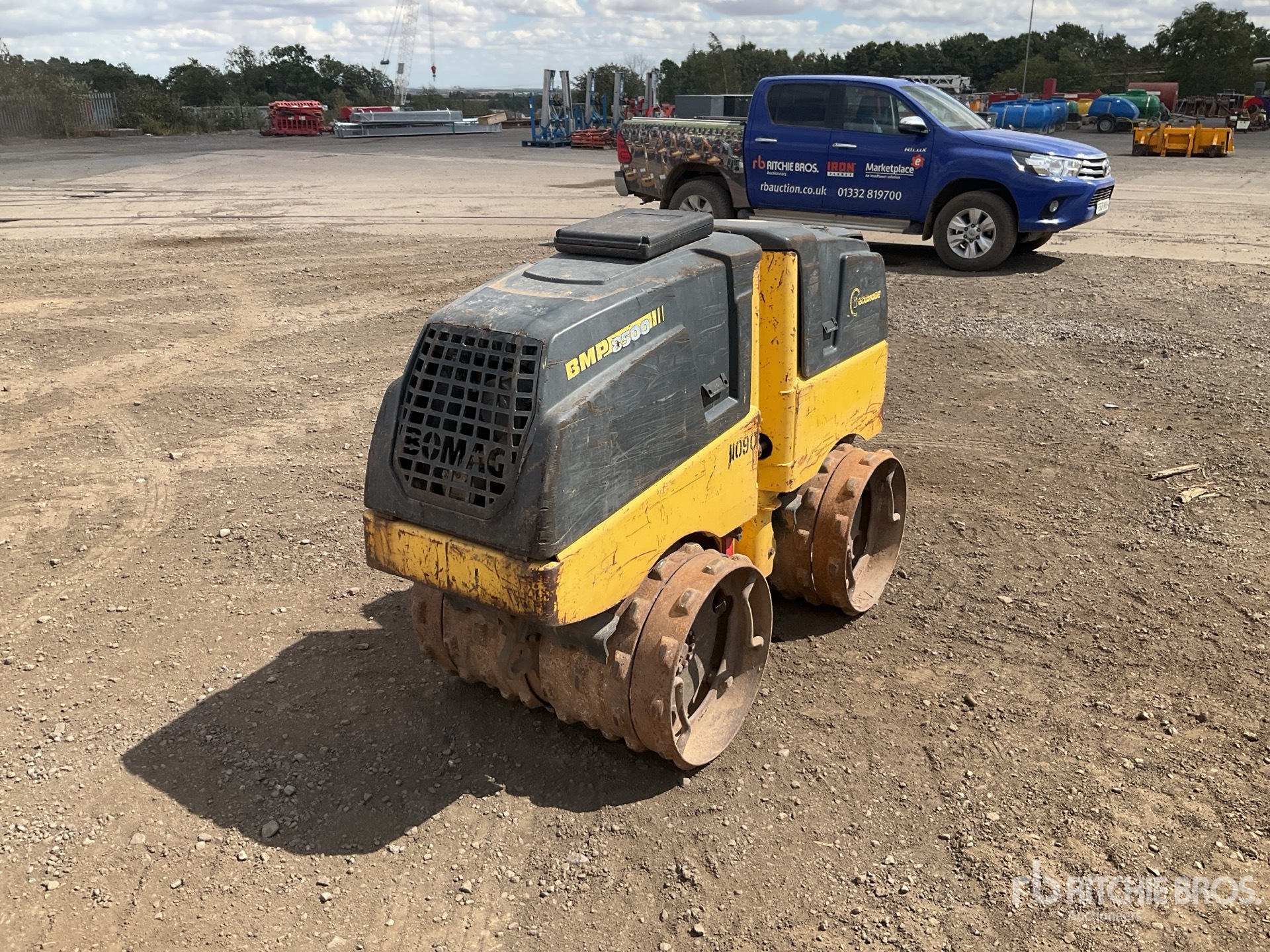 2014 Bomag BMP 8500 Walk Behind Roller