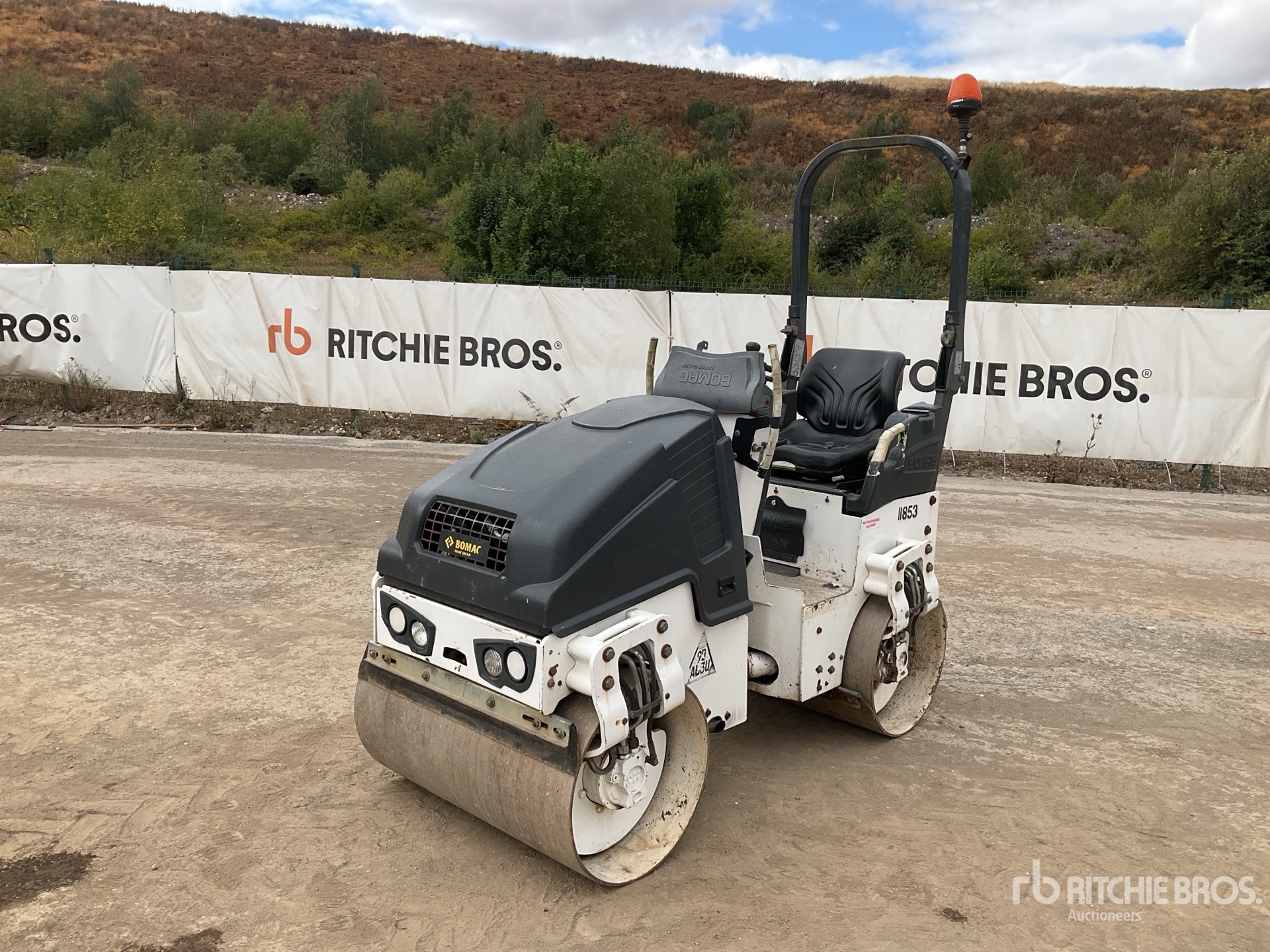2015 Bomag BW100ADM-5 Double Drum Roller