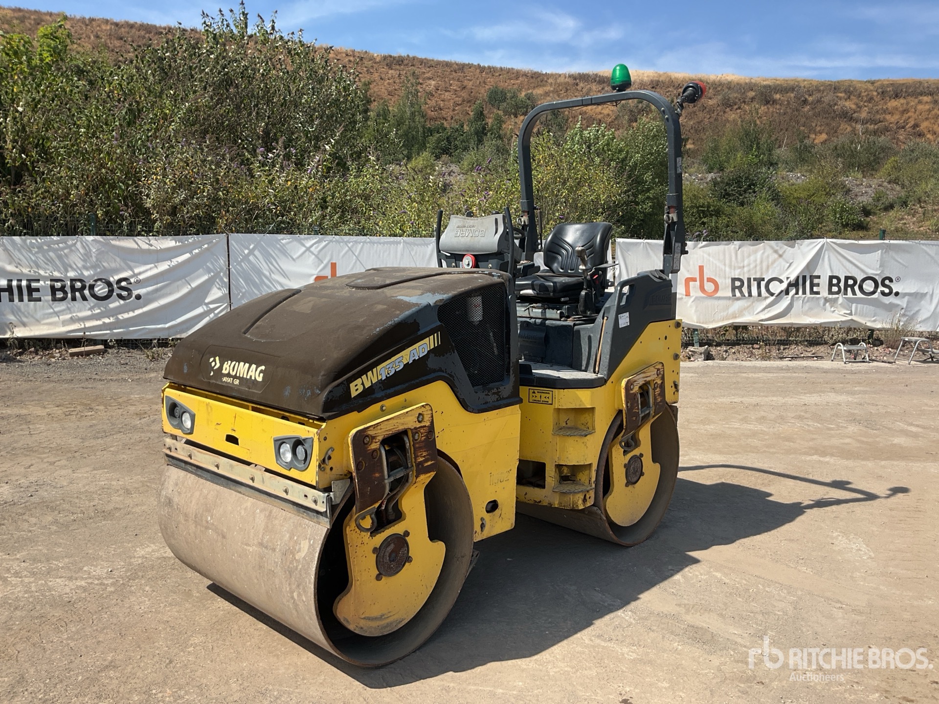 2015 Bomag BW135AD-5 Double Drum Roller