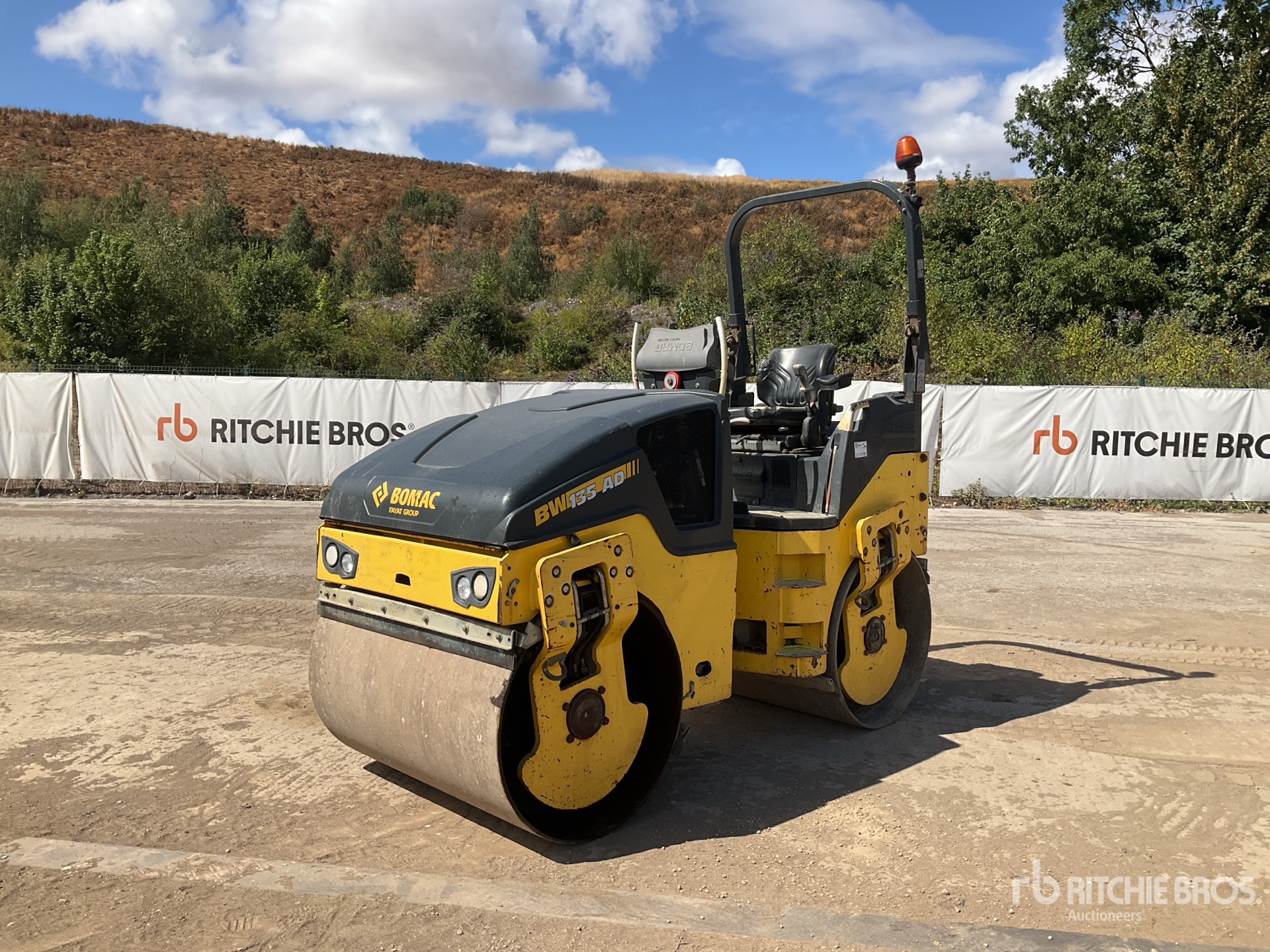 2015 Bomag BW135AD-5 Double Drum Roller