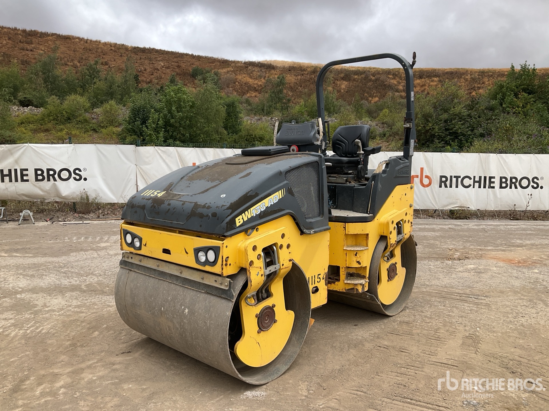 2014 Bomag BW138 -AD-5 Double Drum Roller