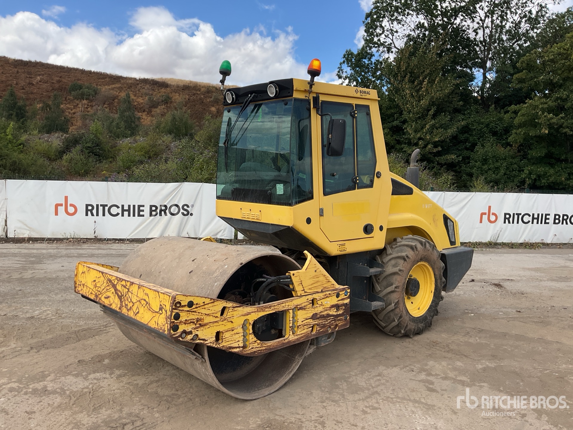2013 Bomag BW177DH-4 Smooth Drum Compactor