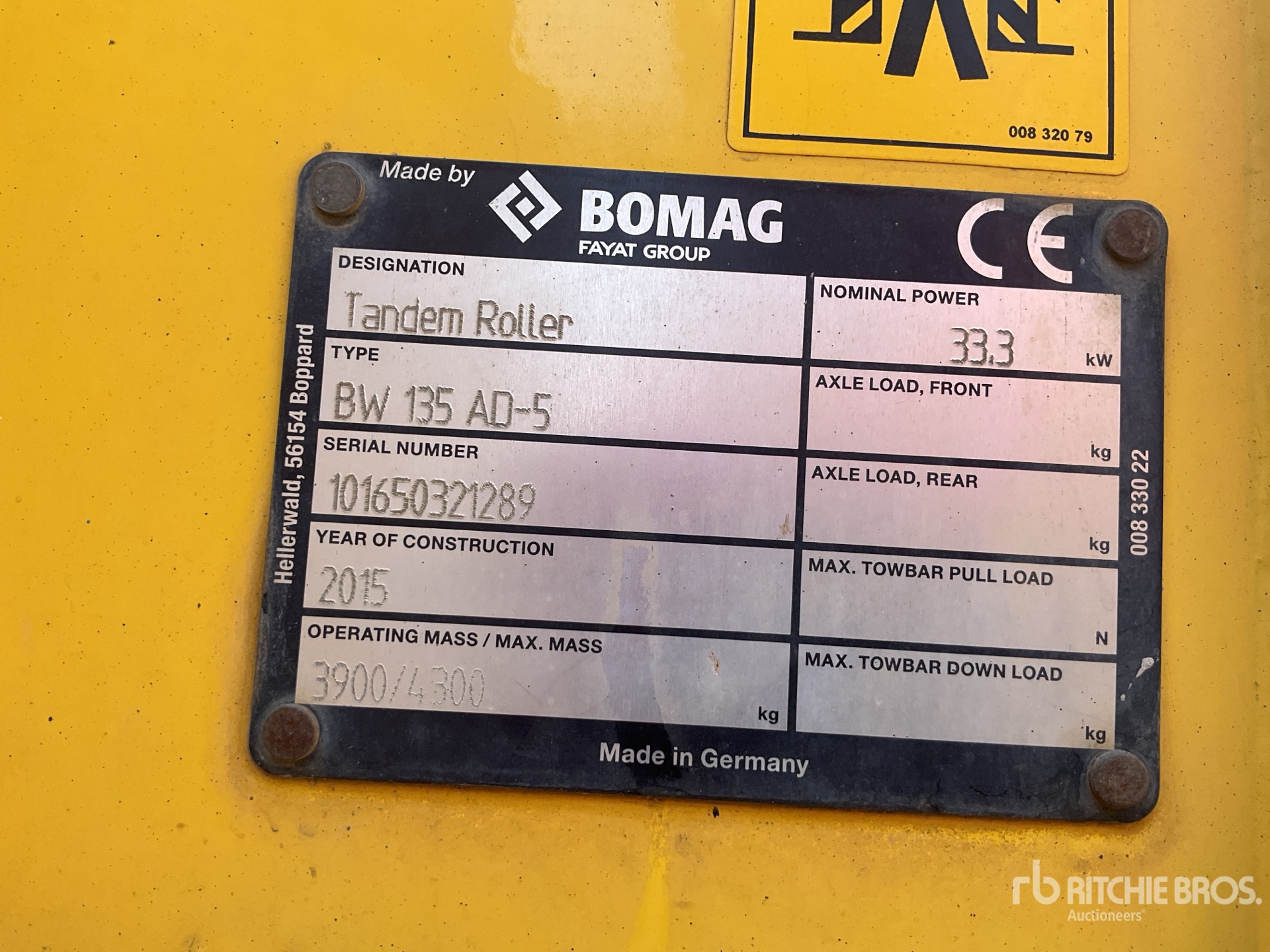 2014 Bomag BW213DH-4 Smooth Drum Compactor