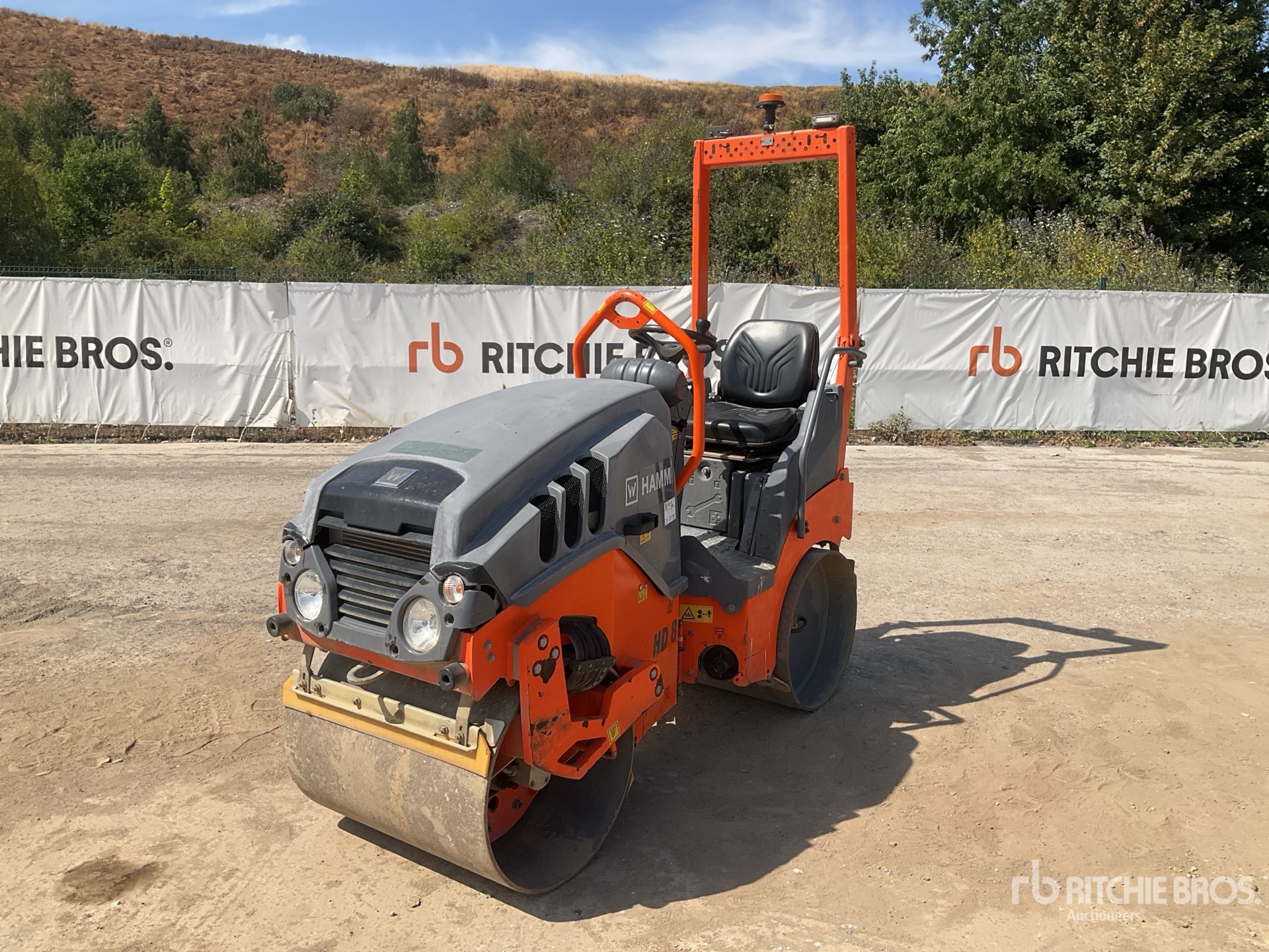 2018 Hamm HD8VV Double Drum Roller