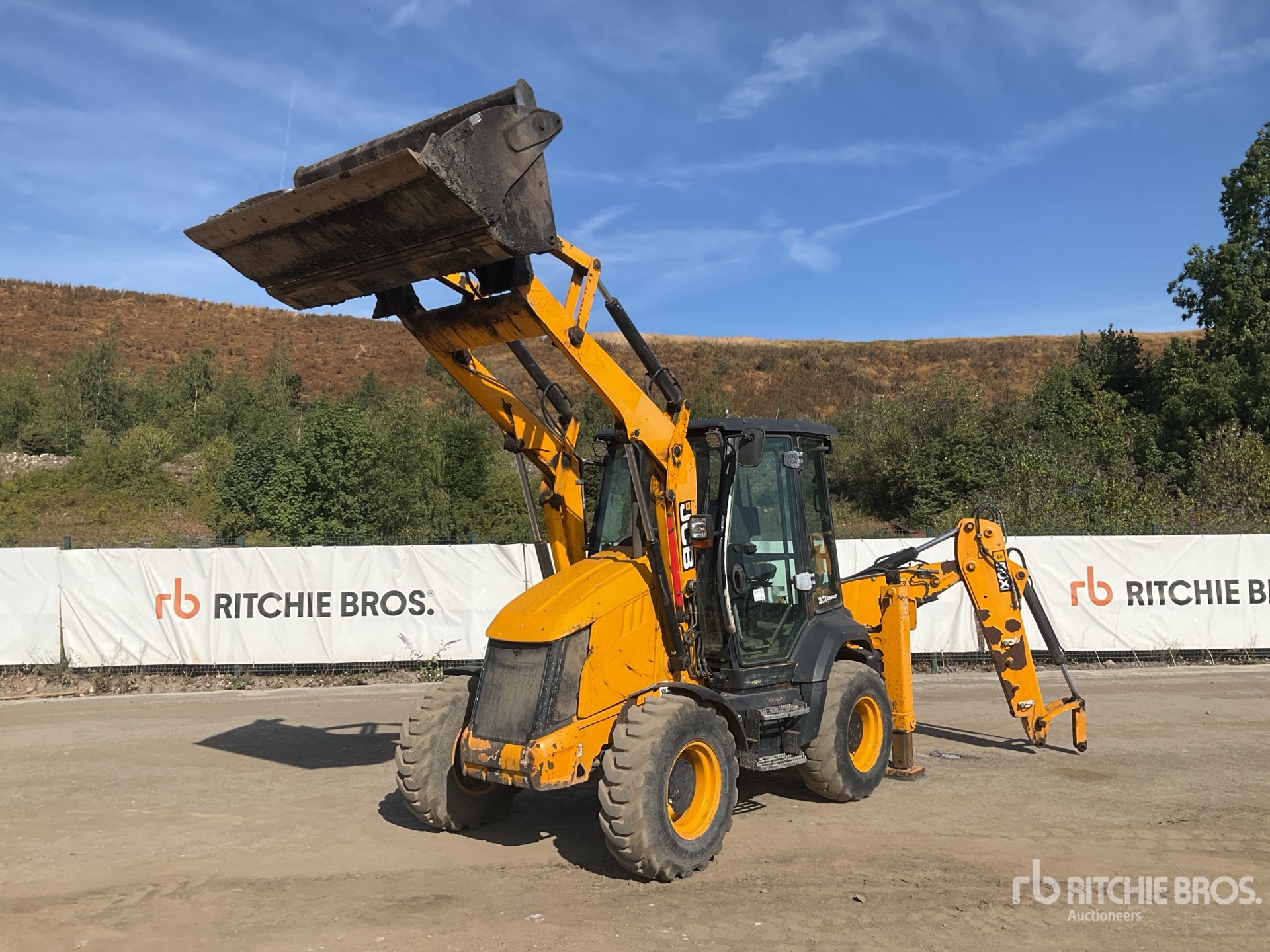 2015 JCB 3CX Compact 4x4x4 Backhoe Loader