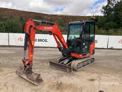 2017 Kubota KX027-4 Mini Excavator