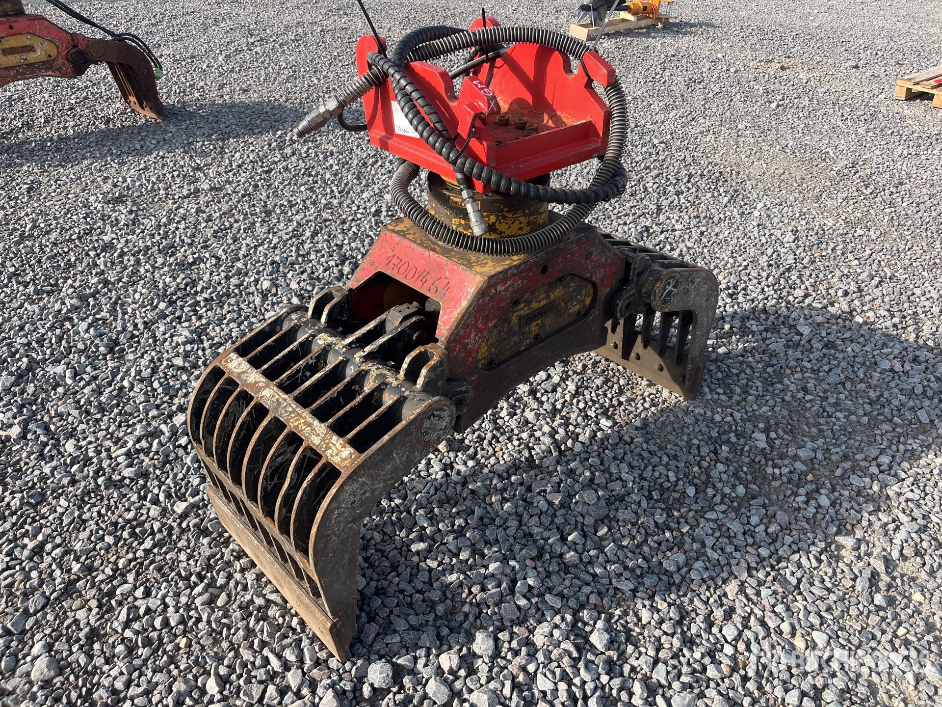 2017 HGT DG2 Q/C Rotating Tilting grapple, CW10 Demolition Grapple