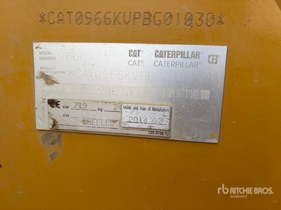 2013 Cat 966K جرافة