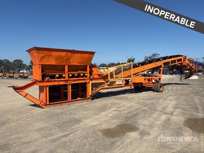 Terex/Finlay Portable Planta de cribado (Inoperable)