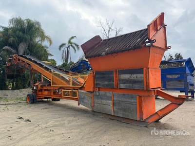 Terex/Finlay Wheeled を見 Pugmill Blending Machine