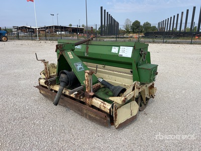 Amazone 1600 mm 3-Point Herse Rotative Avec Semoir Power Harrow