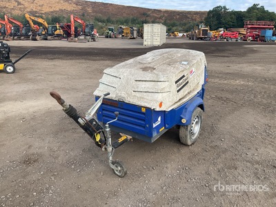2014 Atlas Copco XAS47KD Mobile S/A. Air Compressor