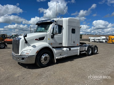 2017 Peterbilt 579 6x4 Cabeza Tractora Cabina Dormitorio