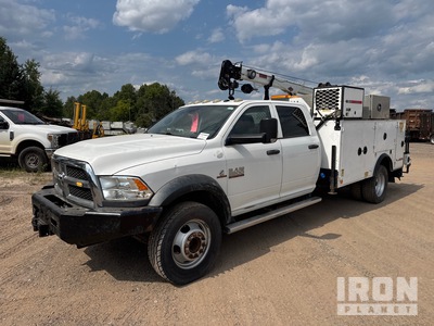 2015 Dodge Mechanic Truck SLT 4x4 Crew Cab 5500 Service Truck