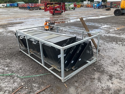 Quantity of (4) Godet pour Skid Steer (Unused)