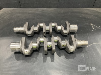 (2) Cummins Power Generation 186-6047 Crankshafts