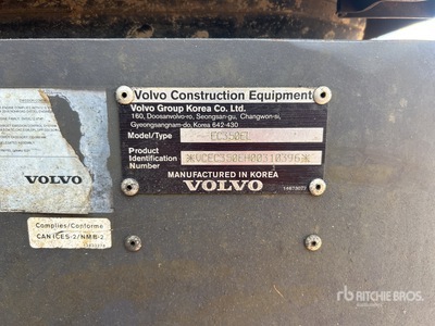 2017 Volvo EC350E L Escavatore cingolato