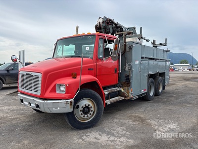 Terex L4040 on 2003 Freightliner FL80 6x4 شاحنة ديجر ديريك (Inoperable)