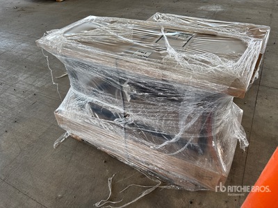 Quantity of (2) Fire Pit 55 In. Adjustable Height Propane Table W/ Table Top Lid Varios, muebles para el hogar (Unused)