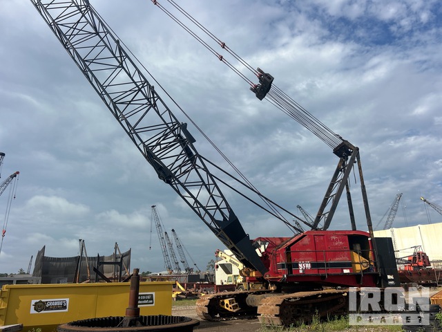 1977 American 9310 225 ton Lattice-Boom Crawler Crane