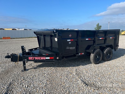2026 ED Trailers 14 ft T/A Dump Utility Trailer