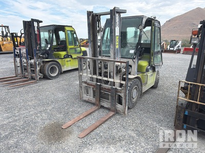 2021 Clark C40D 7050 lb Pneumatic Tire Forklift