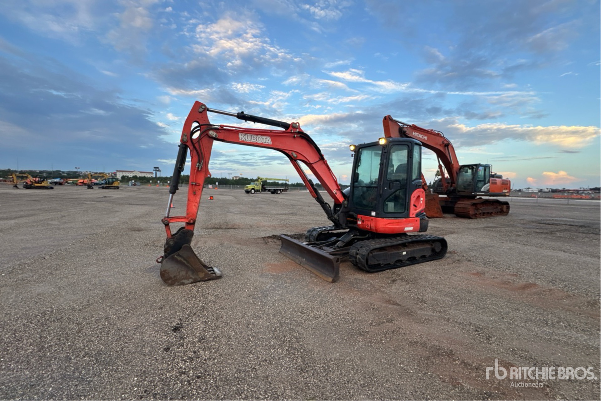 2014 Kubota U55-4R3AP Mini Excavator