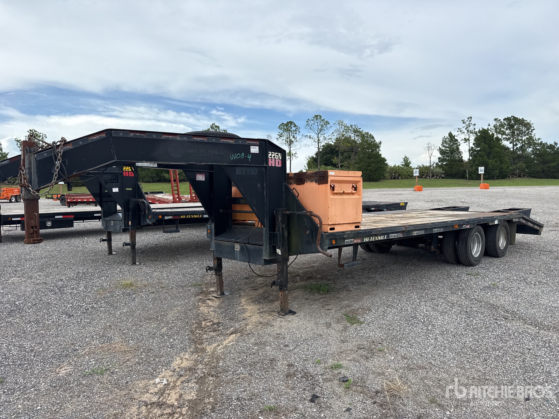 2016 Big Tex 22 GN 25 ft T/A Gooseneck Equipment Trailer