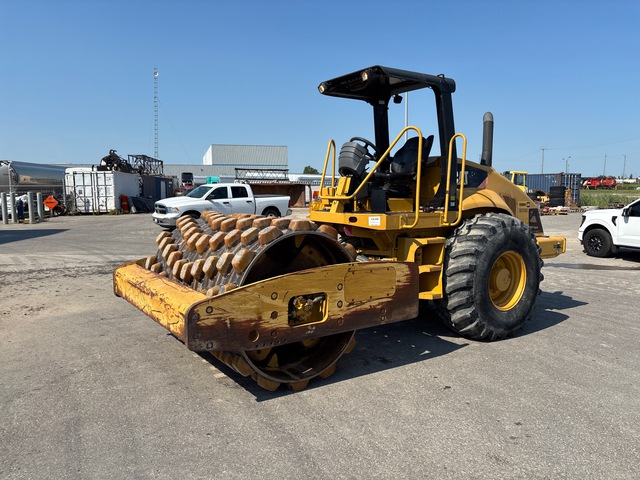 2008 Cat CP563E Padfoot Drum Compactor