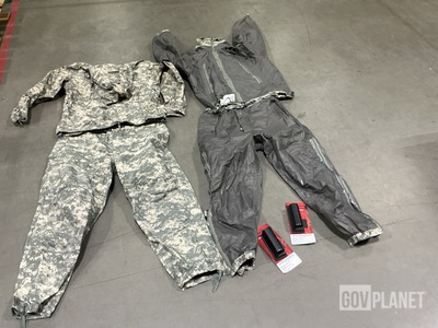 (49) Wet Weather Jackets, (104) OC Spray Carriers & Assorted Items