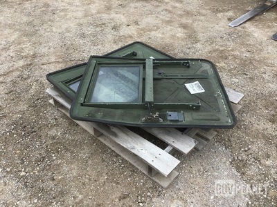 Set of (2) HMMWV Humvee Hard Doors